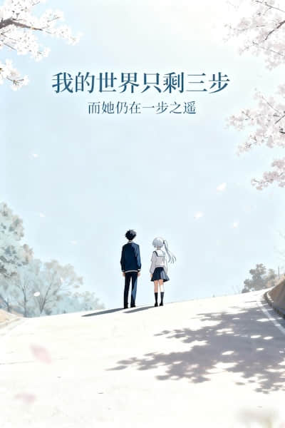 我的世界只剩三步，而她仍在一步之遥封面