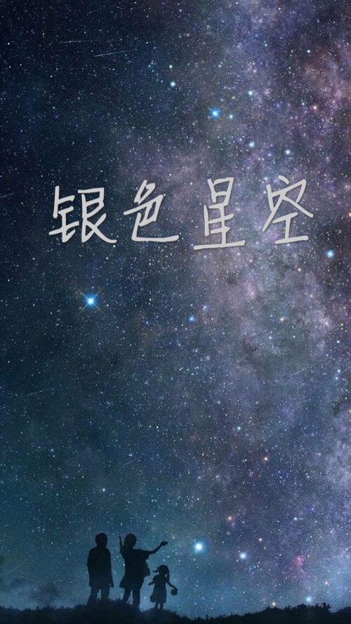 银色星空封面