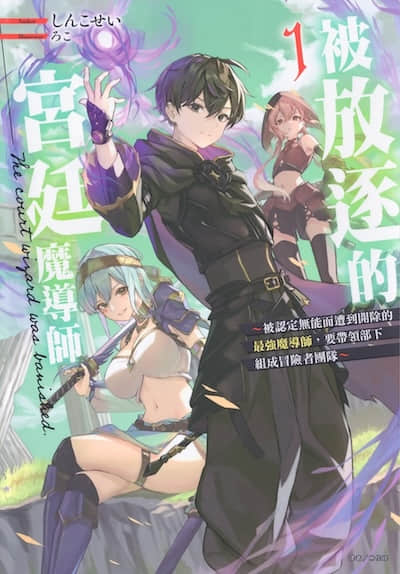 被放逐的宫廷魔导师 ～被认定无能而遭到开除的最强魔导师，要带领部下组成冒险者团队～封面