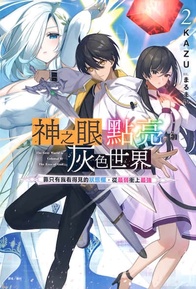 神之眼点亮灰色世界 ～靠只有我看得见的状态栏，从最弱冲上最强～封面