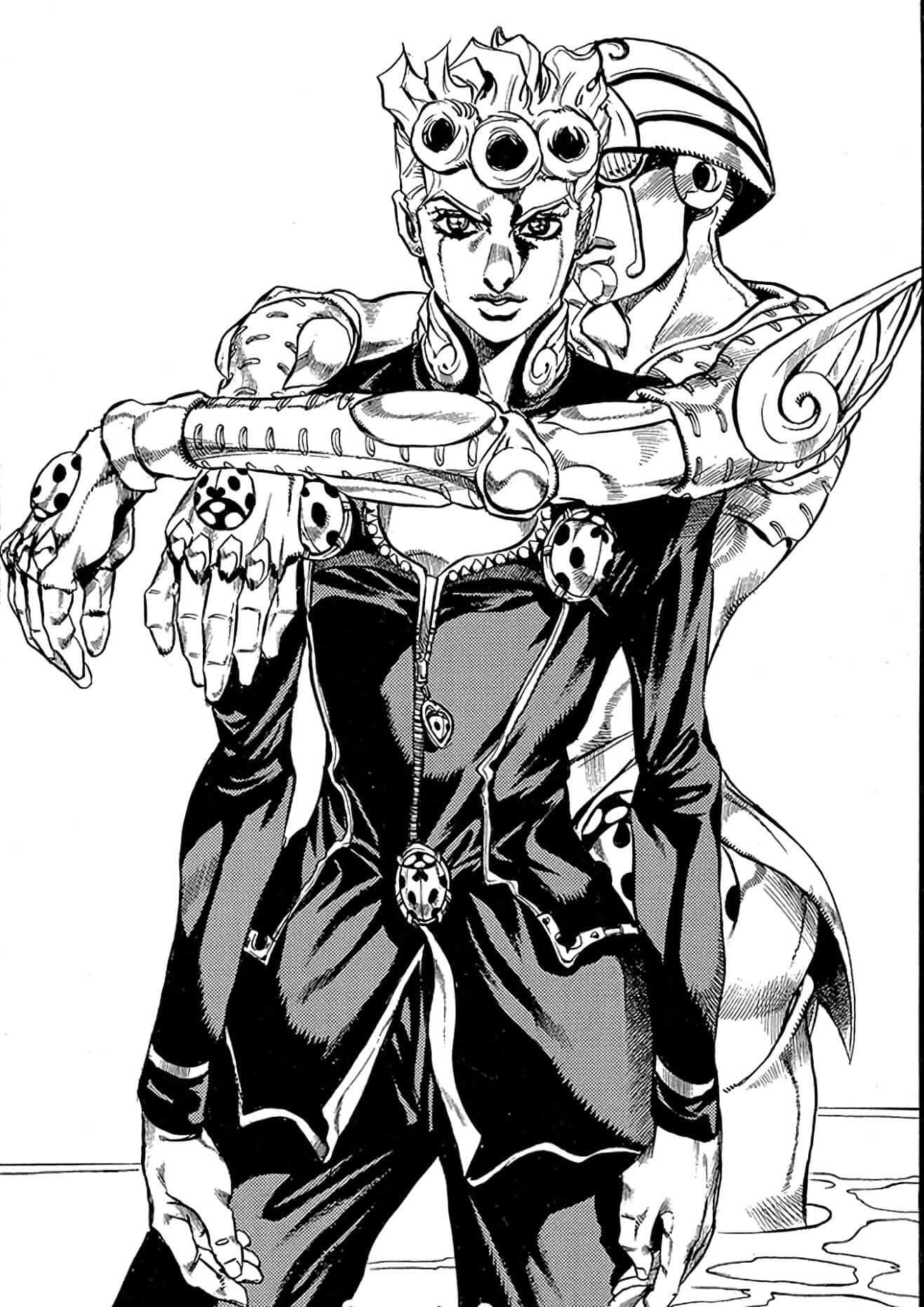 《JOJO的奇妙冒险》2 黄金之心 第七章插图（3）