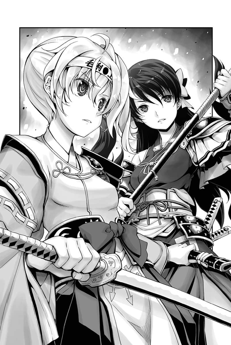 《织田信奈的野望》22 卷之四 果阿插图（1）