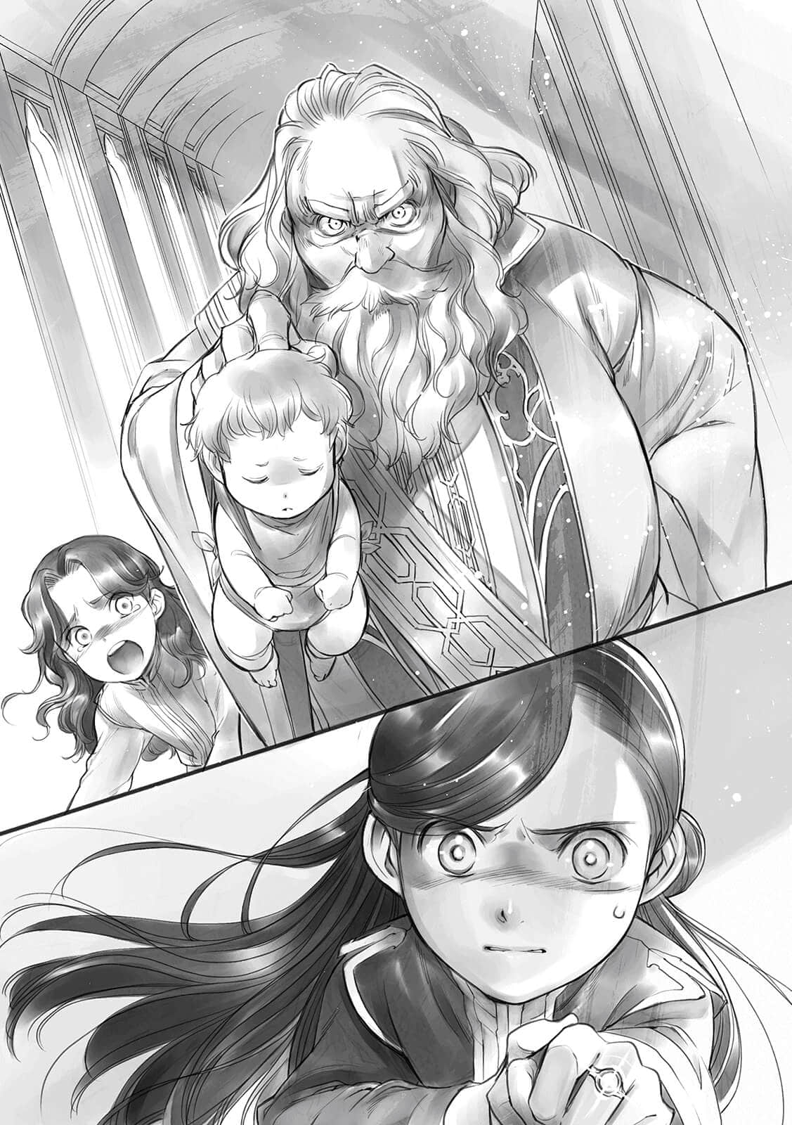《小书痴的下克上 ～为了成为图书管理员不择手段～》2 神殿的见习巫女Ⅳ 他领贵族插图（1）