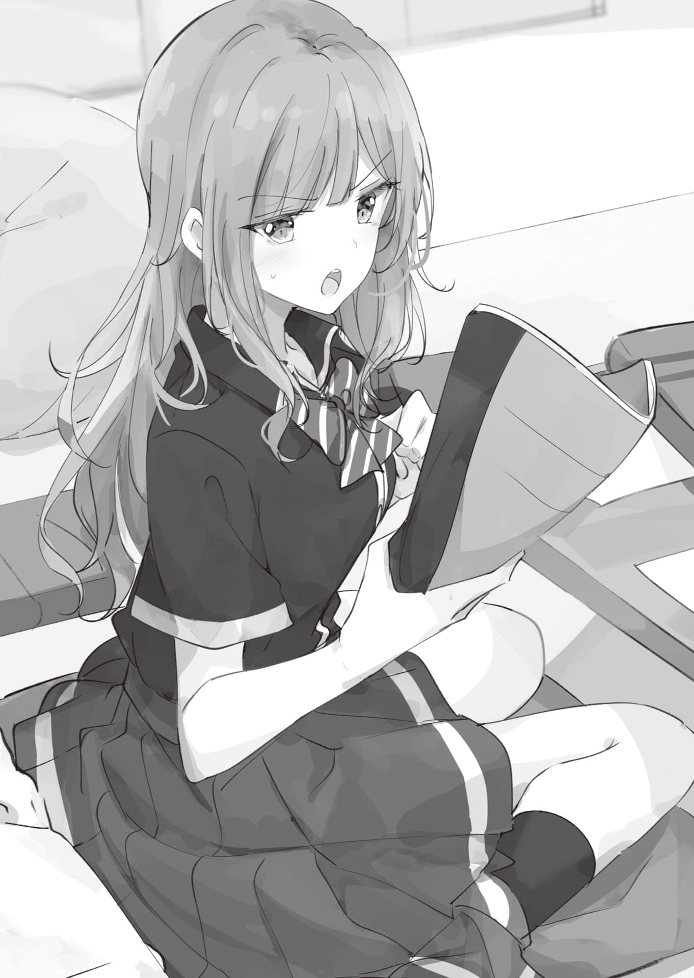 被夹在百合之间的我，顺势劈腿了小说插图（8）