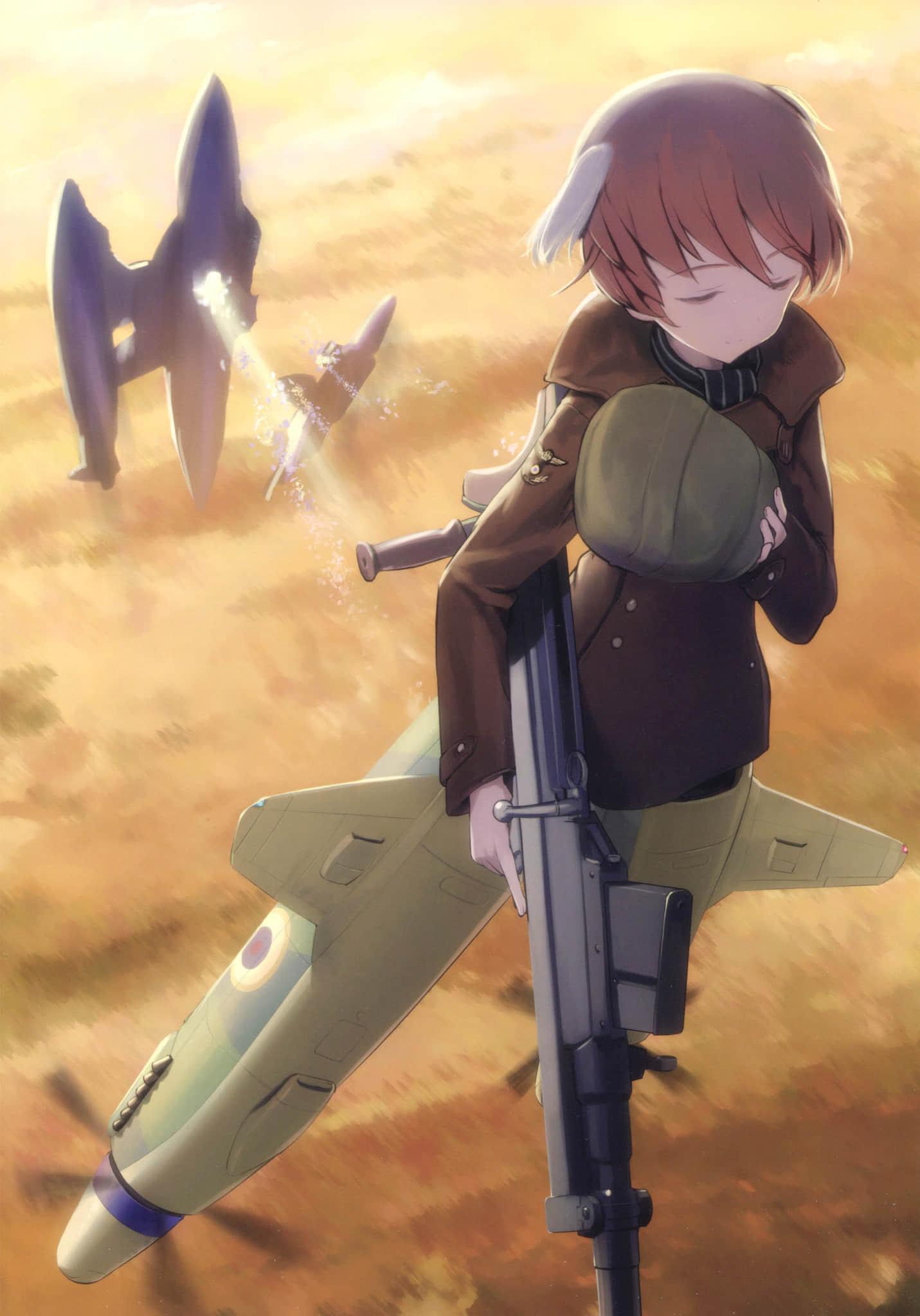 《寂静魔女 索姆斯没人要中队Reboot》画集・设定资料集 第506統合戦闘航空団插图（12）
