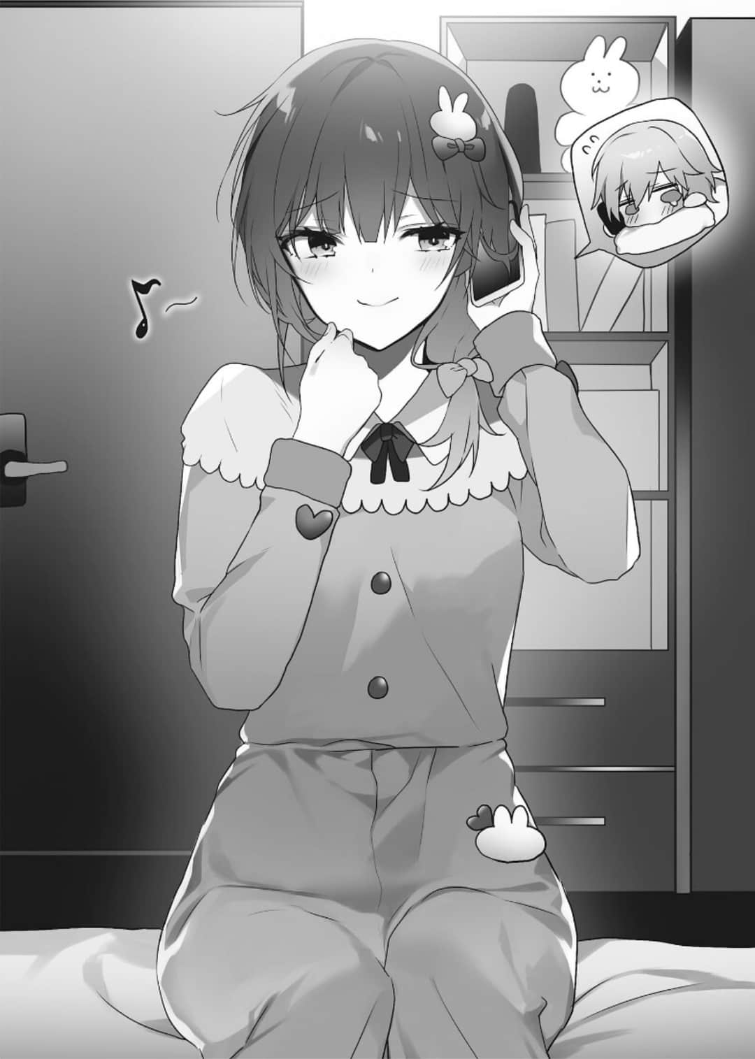 穿越进恋爱喜剧漫画，全力让我推的败犬女主角幸福小说插图（5）