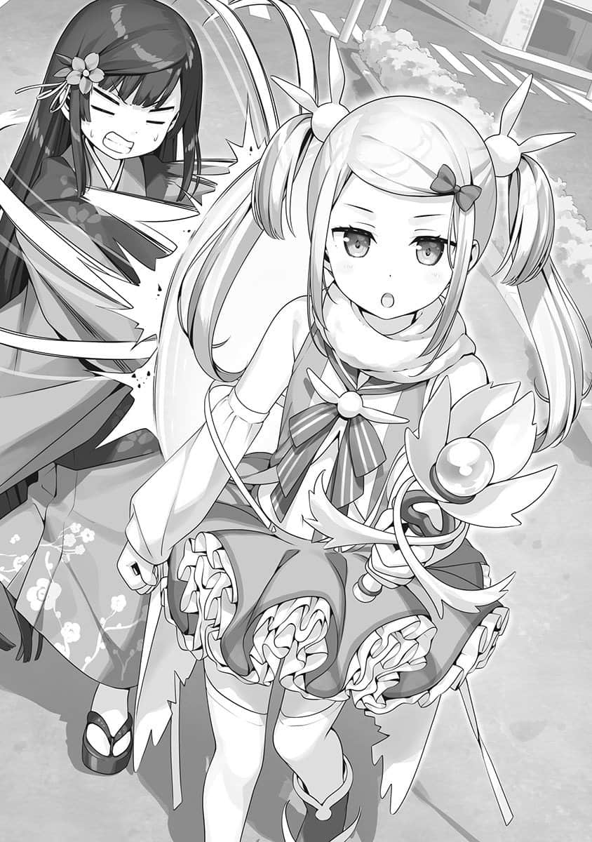 《佐佐木与文鸟小哔》2 在现代异能战斗中用异世界魔法开无双后，魔法少女就来踢馆了～难道要参加死亡游戏吗？～ 插图（10）