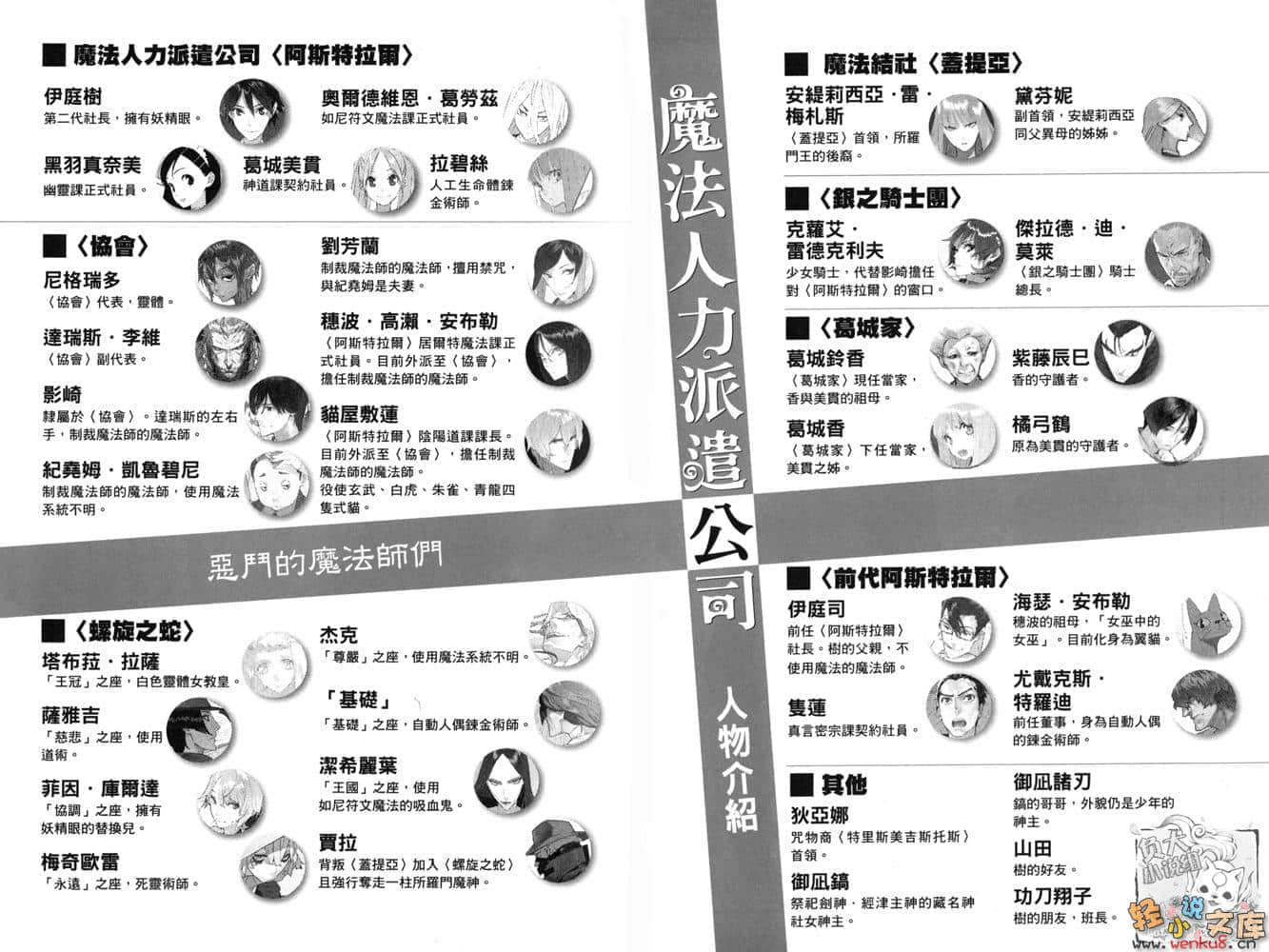 《魔法人力派遣公司》20 恶斗的魔法师们 插图（6）