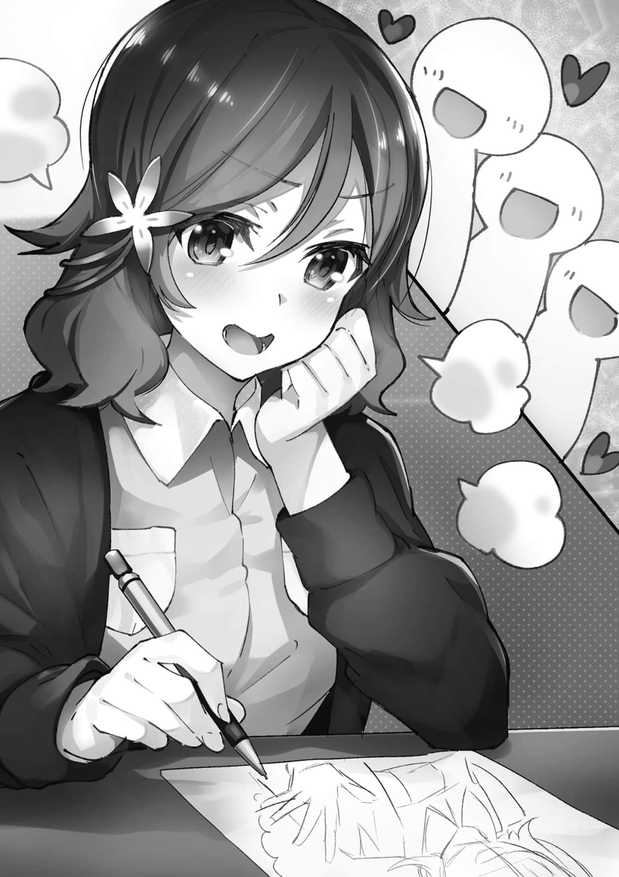 《目標是與美少女作家一起打造百萬暢銷書!!》5 插圖（9）