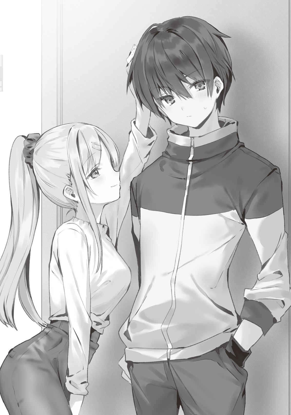 《關於我在無意間被隔壁的天使變成廢柴這件事》4 第6話 考前一刻插圖（1）