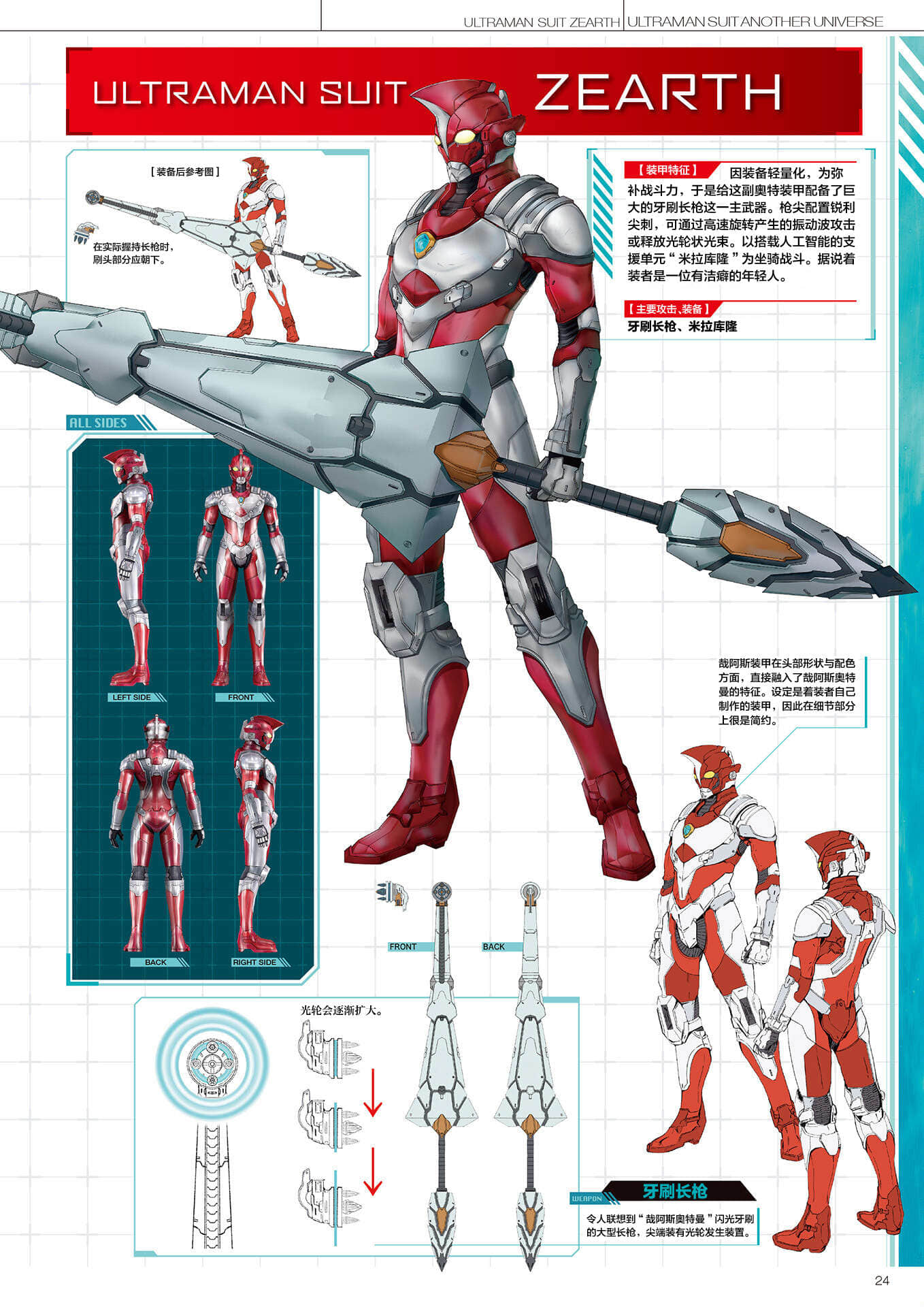 《ULTRAMAN SUIT ANOTHER UNIVERSE》4 MANIACS 机动奥特曼装甲＆宇宙人介绍插图（12）
