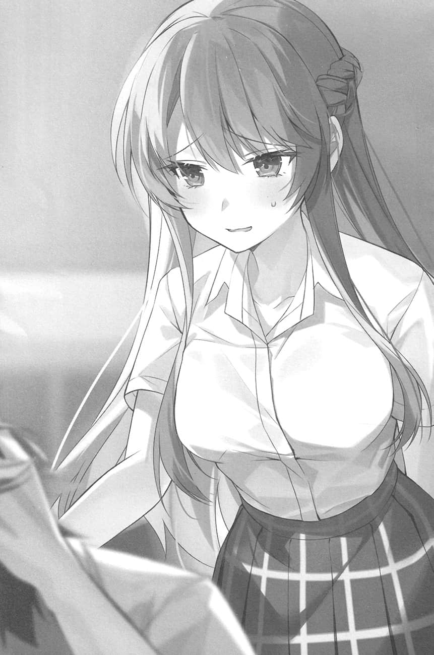 《辣妹因爲懲罰遊戲才向我這個邊緣人告白，但顯然是真心愛上我了》6 第三章 暑假的約定插圖（1）