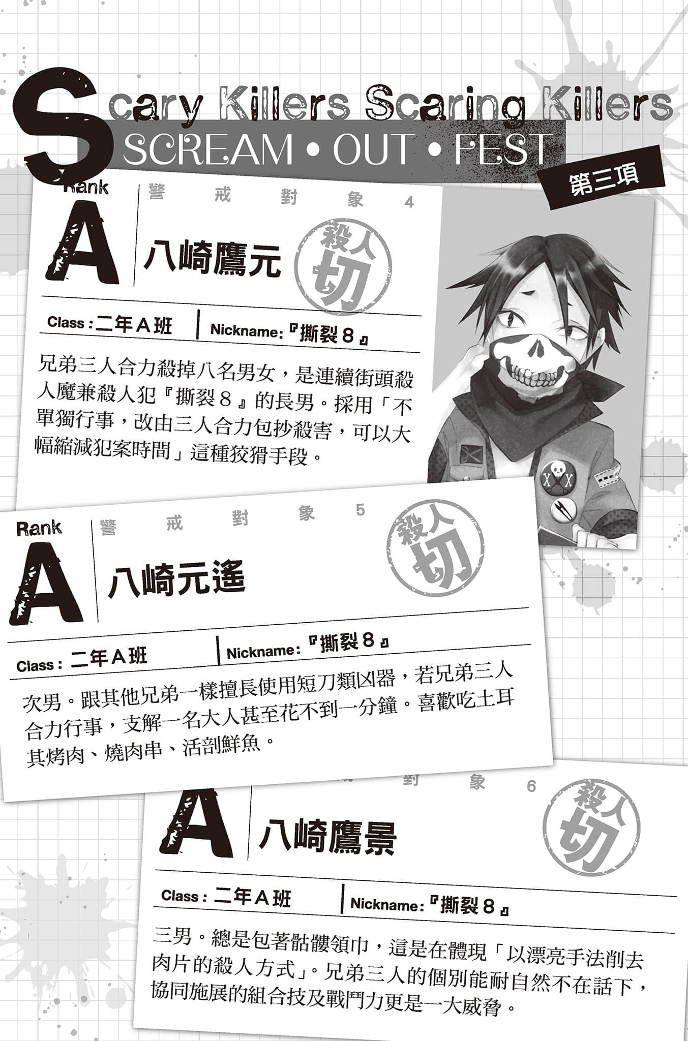 《PSYCOME炼爱学狱》5 与杀人器遭死相爱 第三项 SCREAM·OUT·FEST Scary Killers Scaring Killers插图(1)