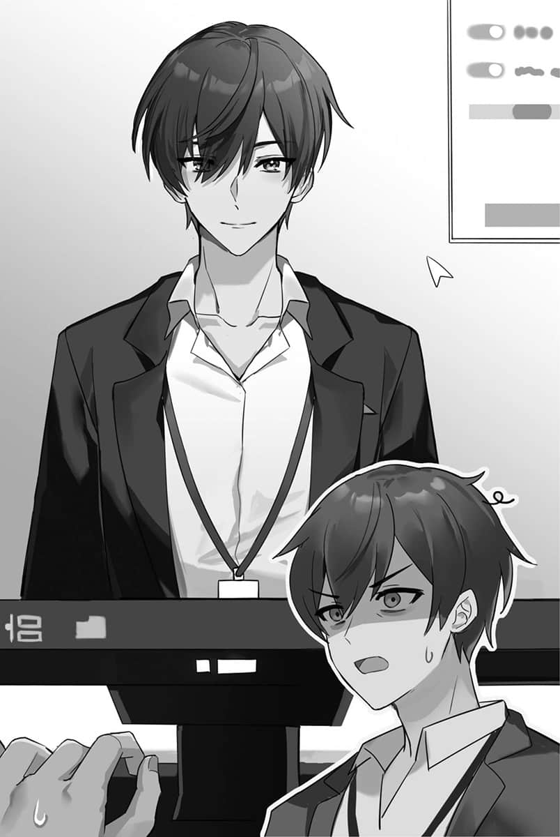 快30岁才转职成为VTuber的故事。小说插图（5）