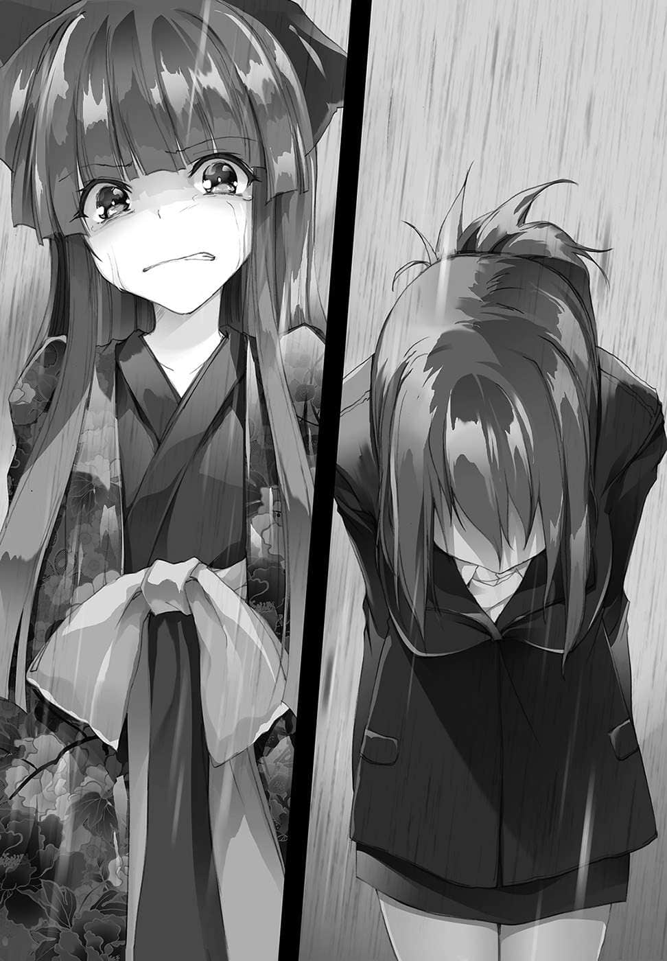 《落第騎士英雄譚》14 間章 淚雨插圖（1）