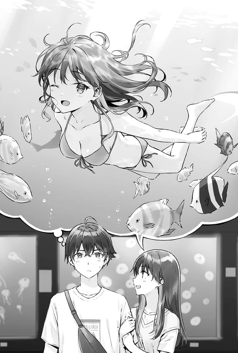 《明日，裸足前来。》2 第三话 chapter3【Wet and watery blue】插图（2）