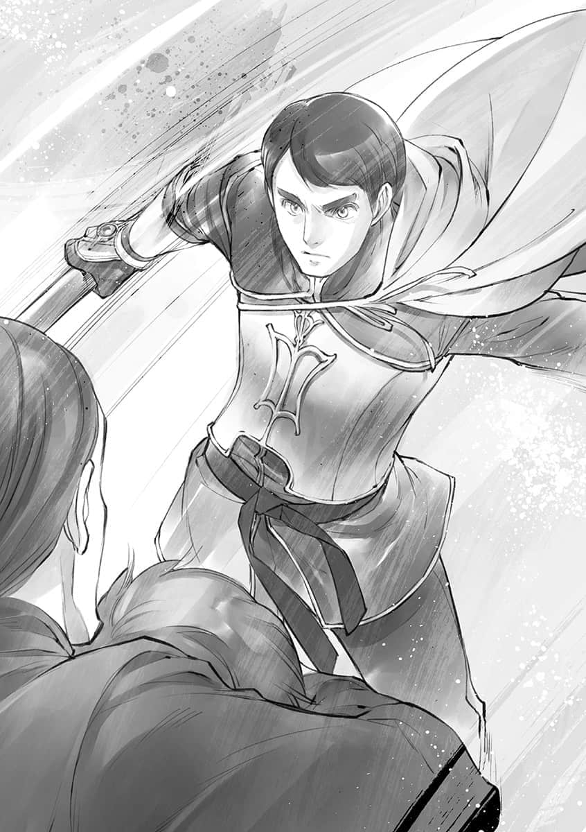 《小书痴的下克上 ～为了成为图书管理员不择手段～》4 贵族院的自称图书委员Ⅸ 救援插图（1）