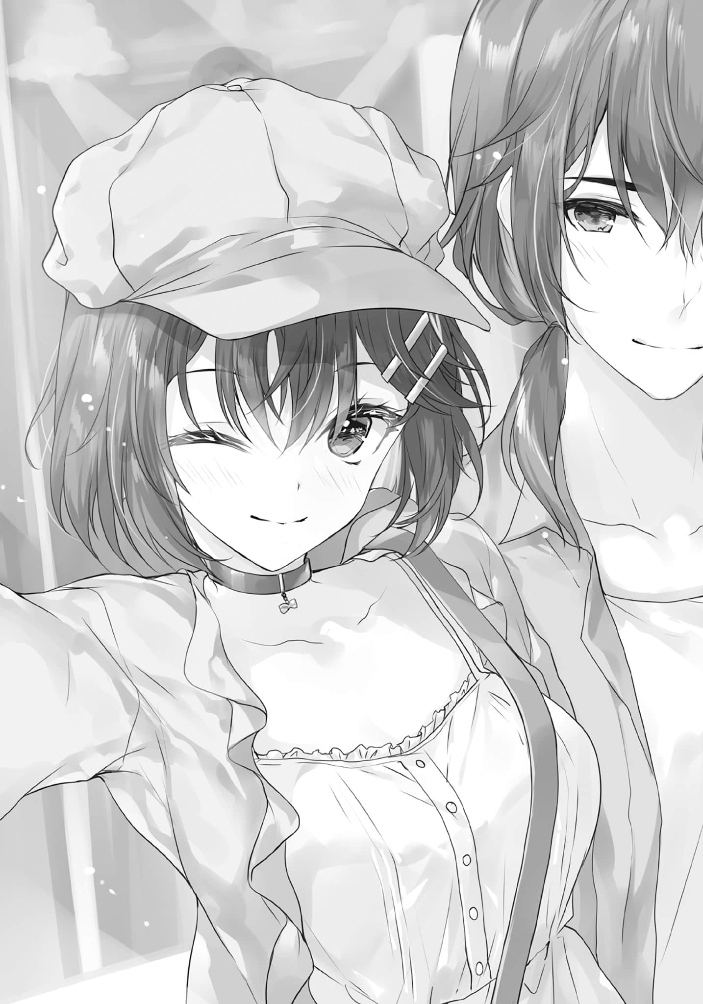 《只有在我当班时才会来我打工咖啡店的、班上的美少女模特小姐》2 第三章 同住一间房插图(1)