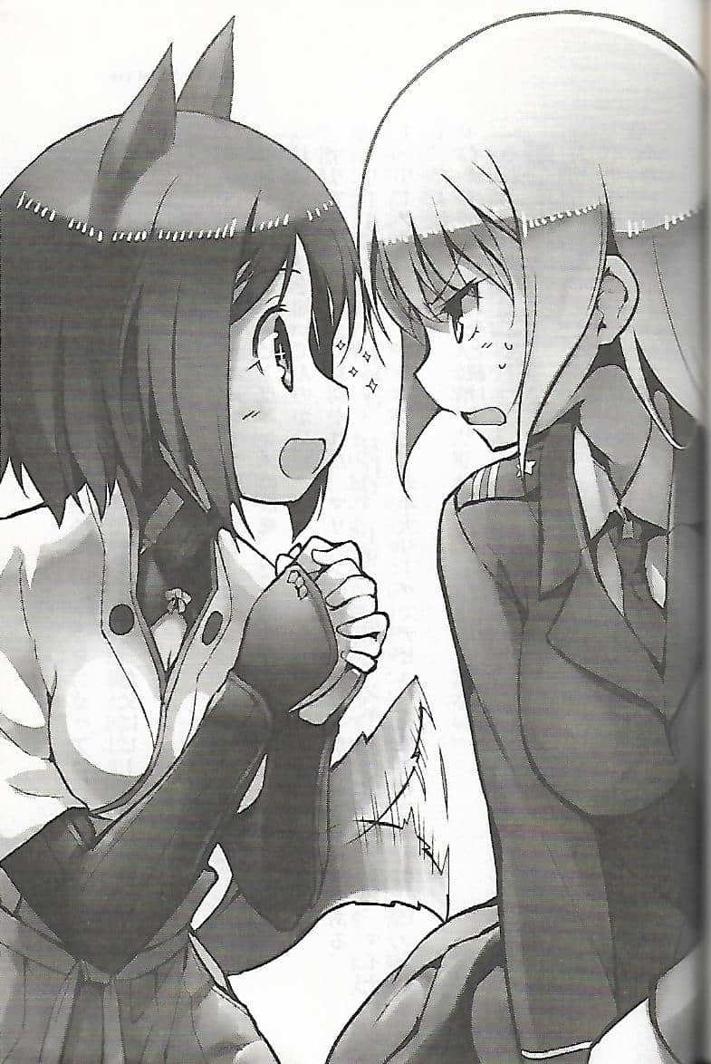 《高贵魔女 第506统合战斗飞行团》2 混战! 第三章 喝彩插图(1)