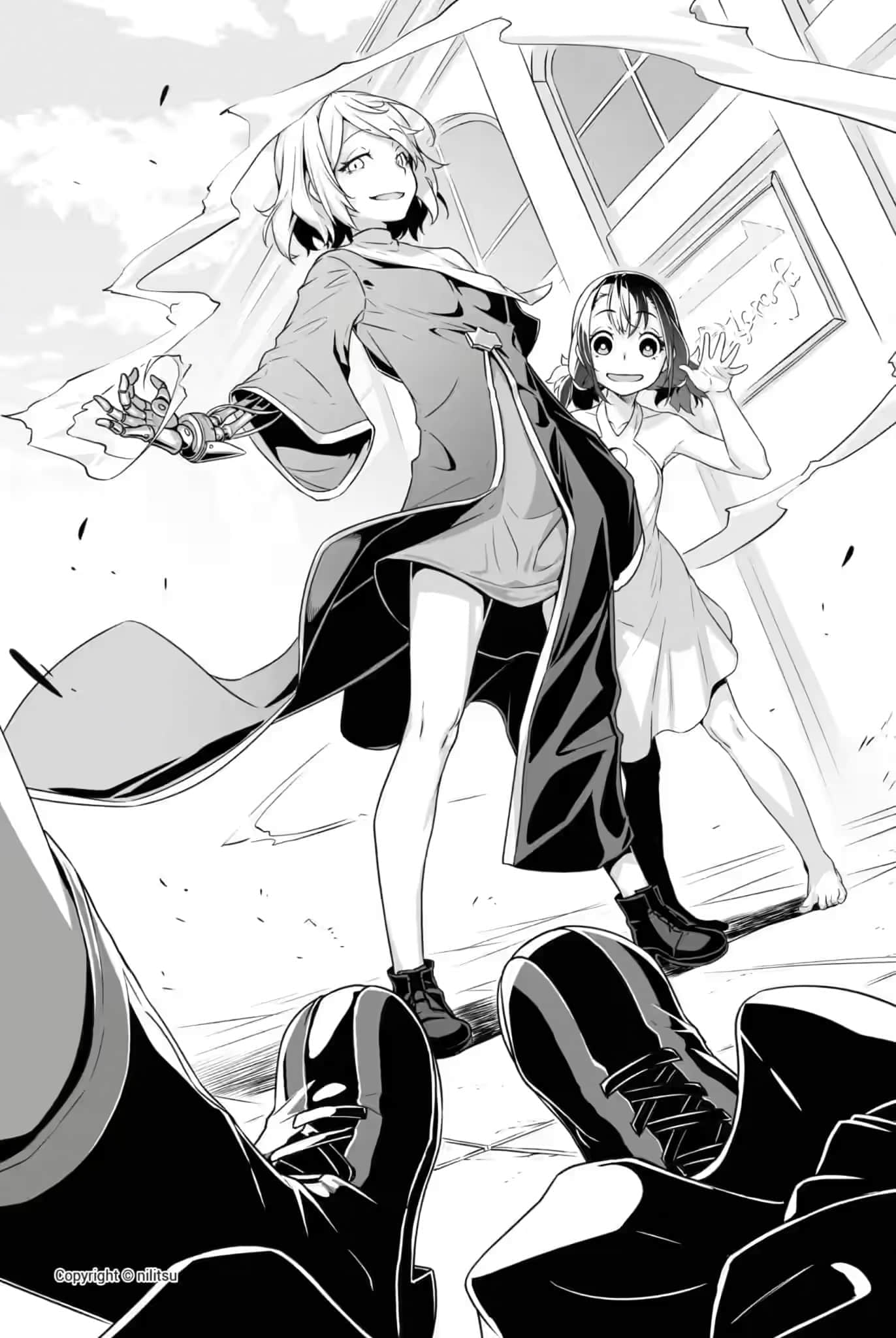 《處刑少女的生存之道》4 赤紅惡夢 第三章 逃亡的途中插圖（2）