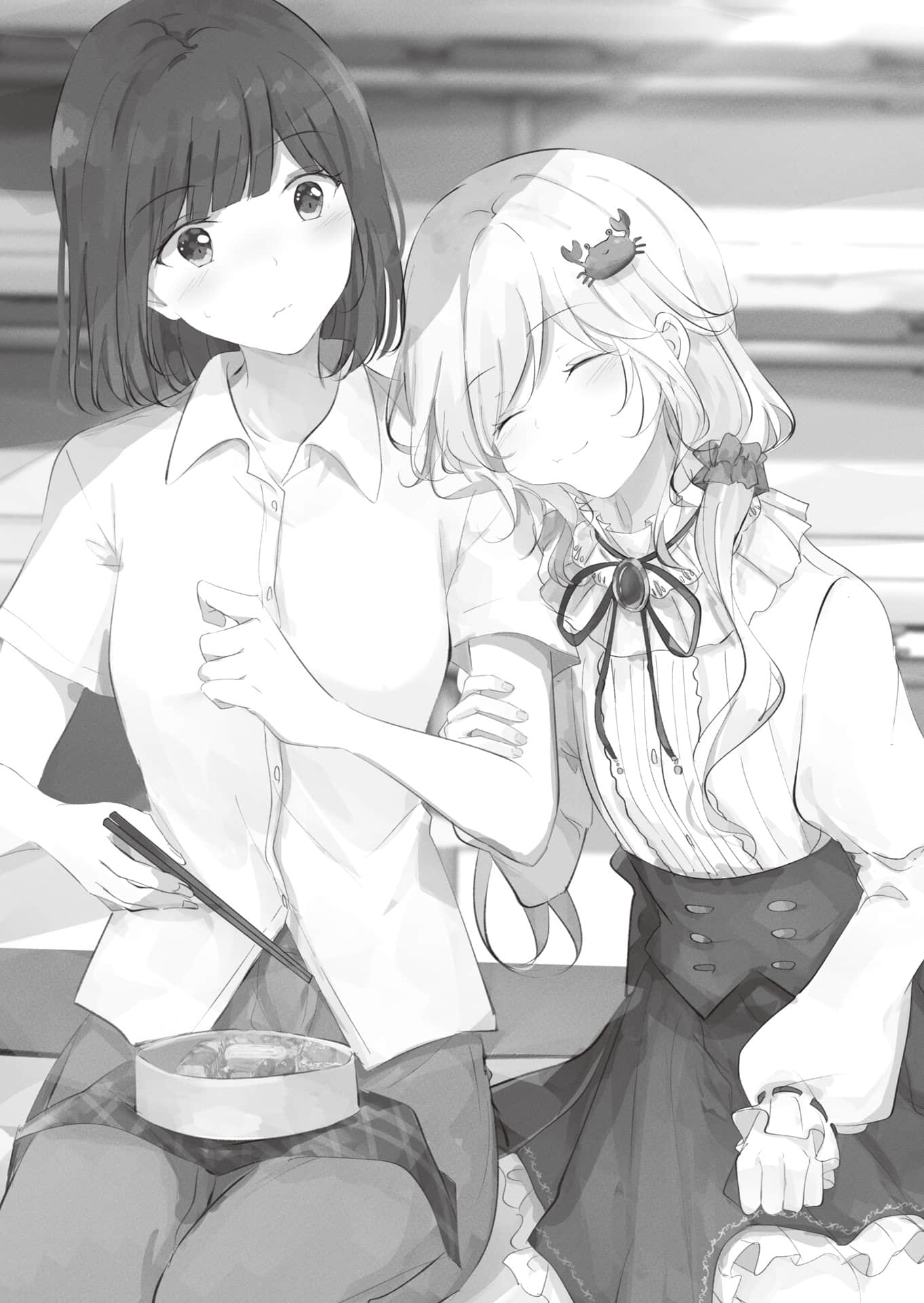被夹在百合之间的我，顺势劈腿了小说插图（38）