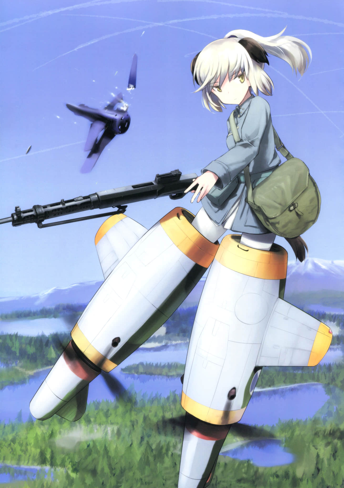 《寂静魔女 索姆斯没人要中队Reboot》画集・设定资料集 スオムス空軍飛行第24戦隊插图（8）