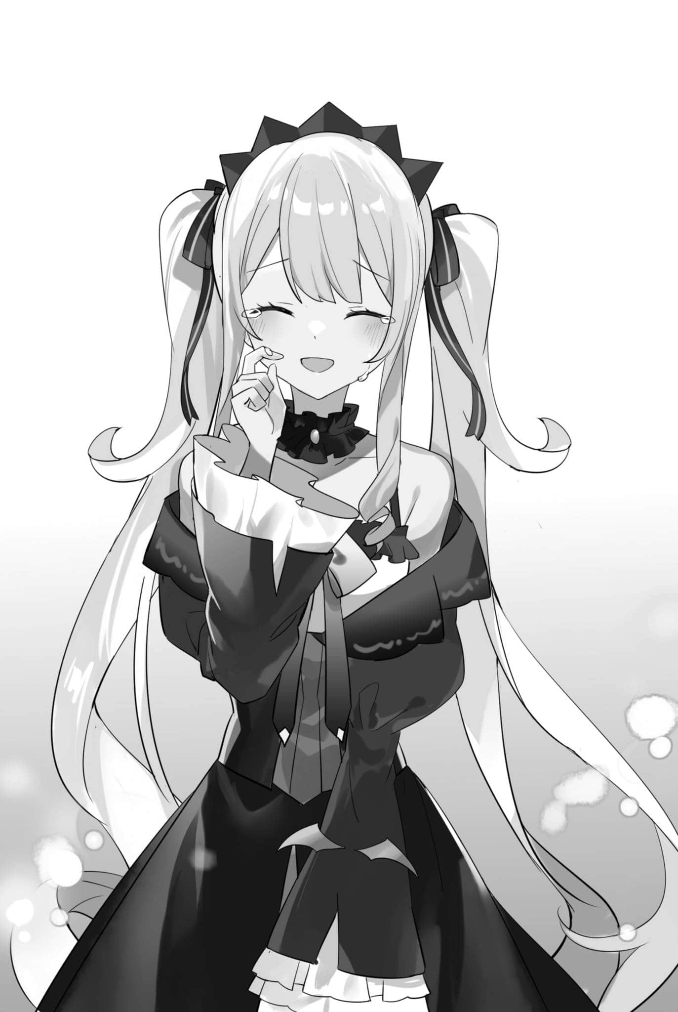 快30歲才轉職成爲VTuber的故事。小說插圖（134）