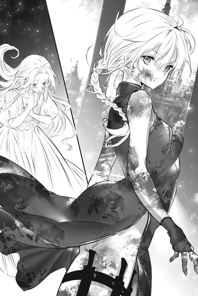 《身爲女性向遊戲的女主角挑戰最強生存劇》V 第二部 學園篇 鐵薔薇公主 被盯上的公主插圖（1）