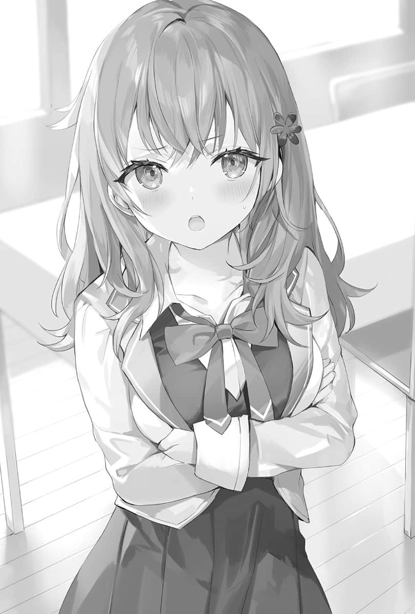 《不時輕聲地以俄語遮羞的鄰座艾莉同學》3 插圖（11）