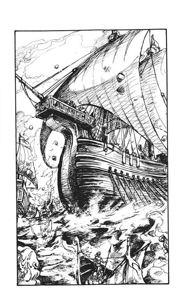 德爾菲尼亞戰記小說插圖（106）