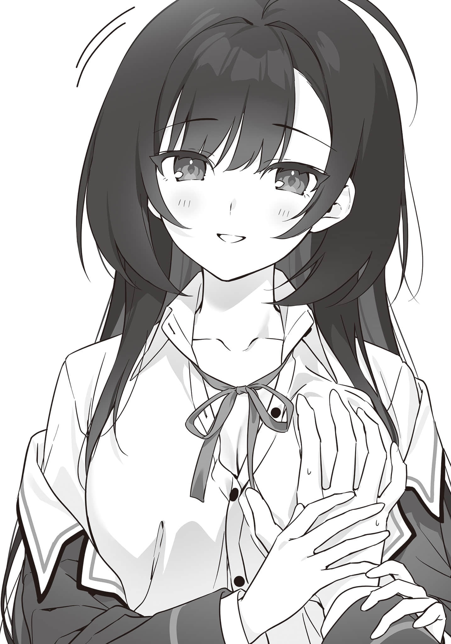 《优等生不为人知的一面～与其实是里账号者的邻座美少女二人独处的放学后～》1 第1话 优等生是里垢N子插图（1）