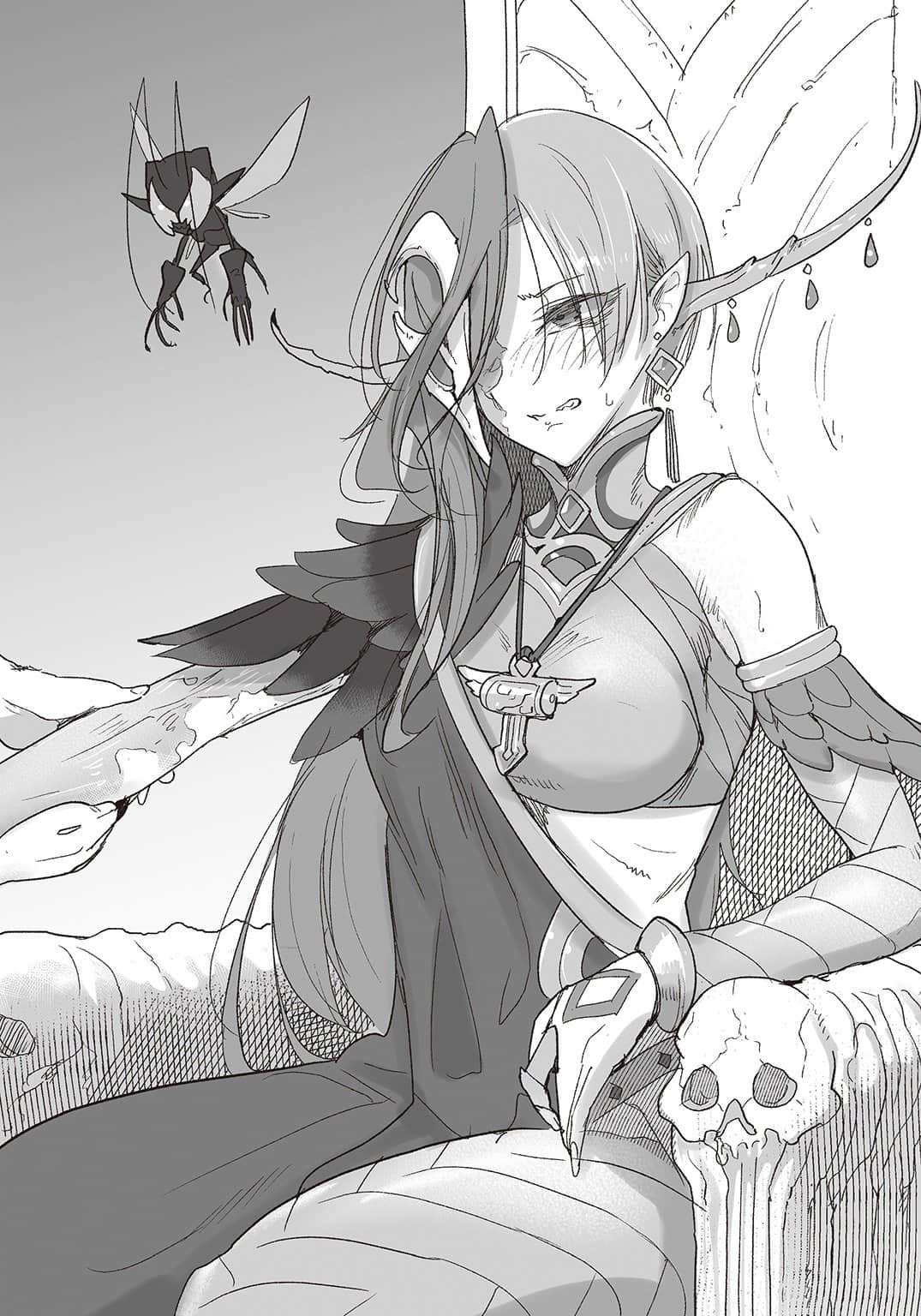《魔物娘的医生》10 病例3 坏死的神插图（1）