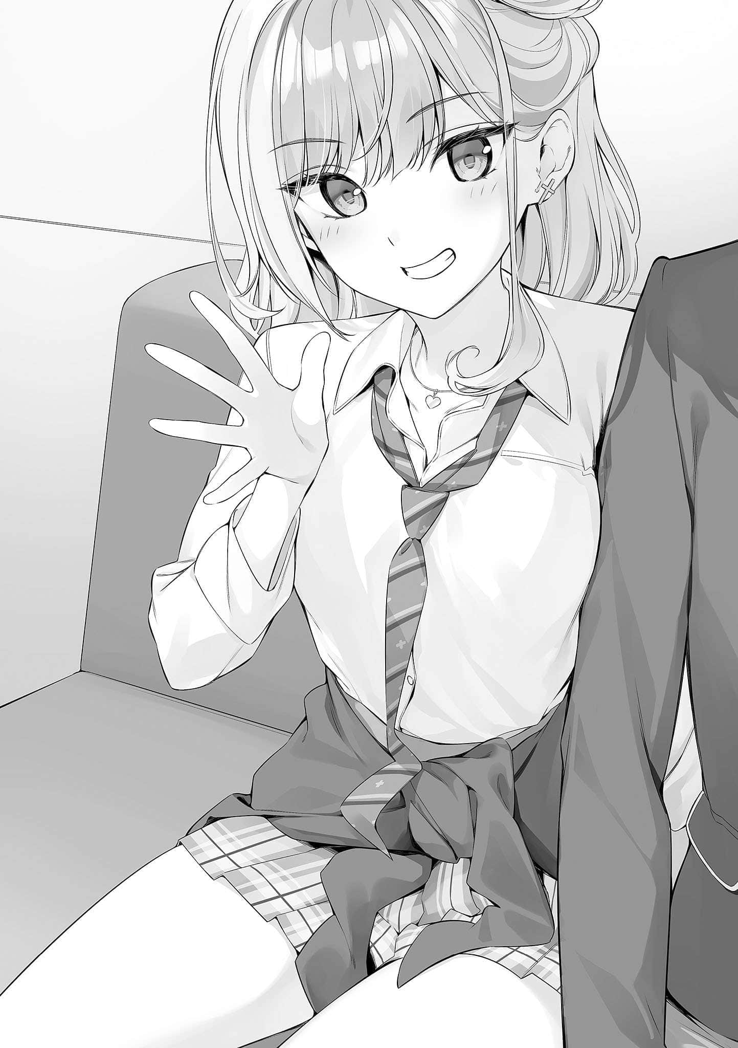 《成爲校園三大美女的小白臉》1 插圖（11）