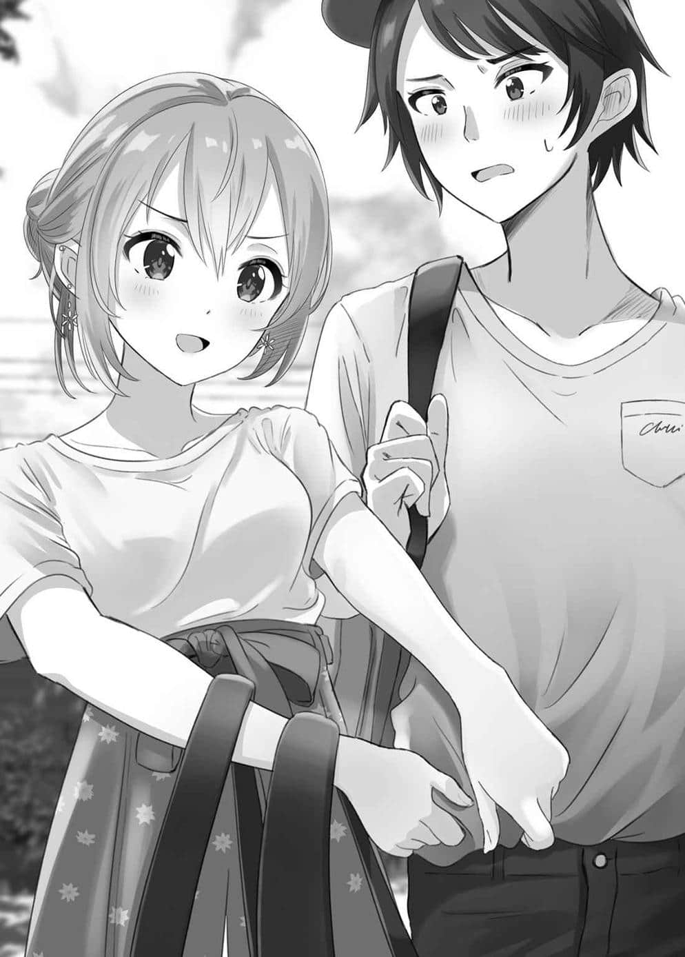 《喂，干脆交往吧？受到美少女青梅竹马的委托，我成了她“男朋友”。》1 插图（13）
