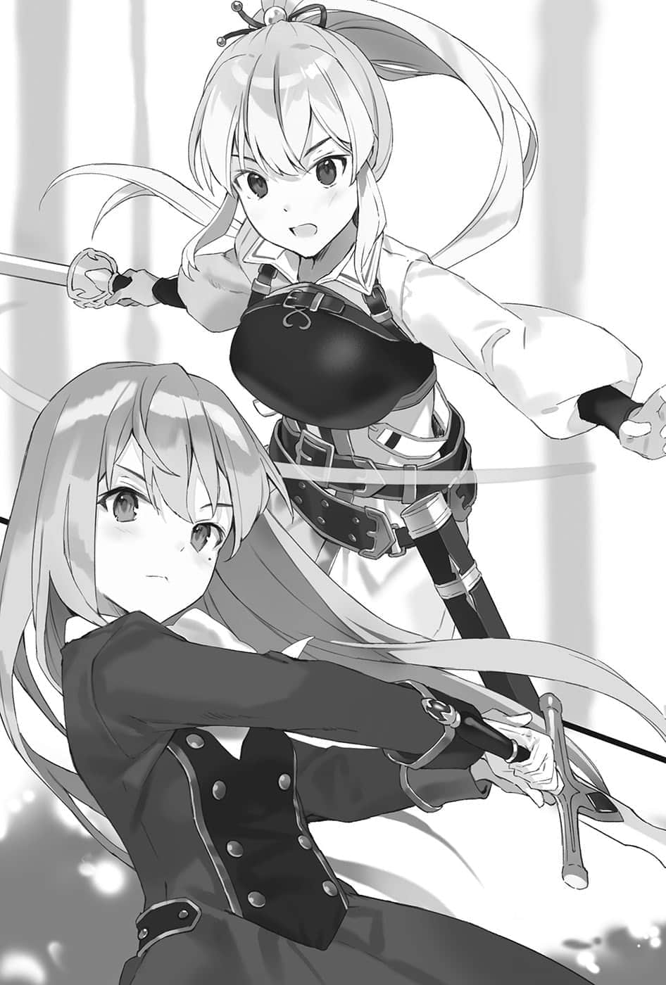 《千剑魔术剑士》3 壮烈佣兵与隐匿的公主奔驰于森林 插图（6）