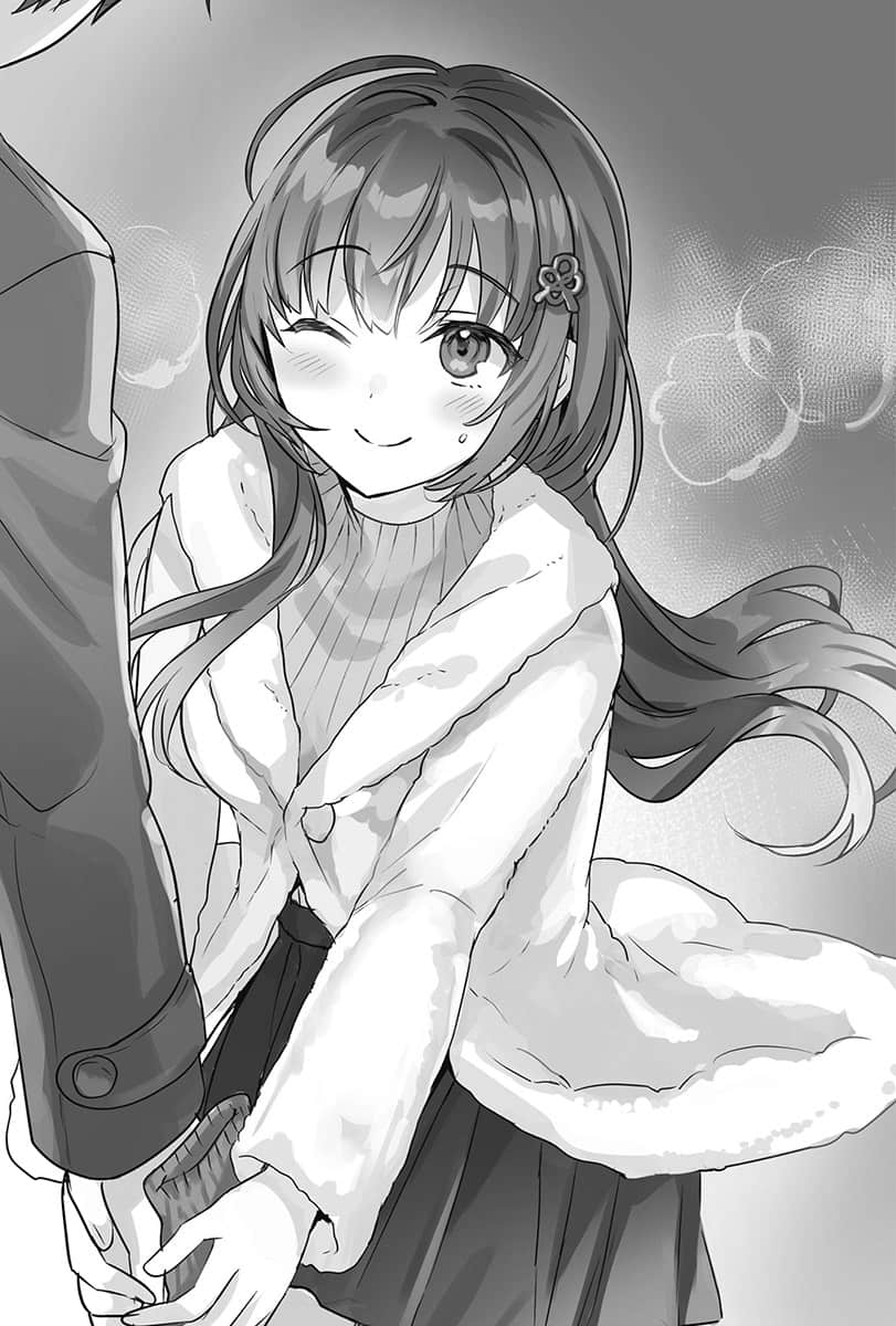 《【好消息】我的不起眼未婚妻在家有够可爱。》5 第17话【一发不可收拾】圣诞夜回到家，结果事Q大条了插图（1）