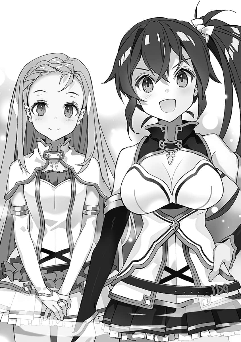 《我那转生成魔导少女的双剑实在太优秀了》1 第一章 在异世界遇到的两人真实身分实在太让人意外了插图（1）