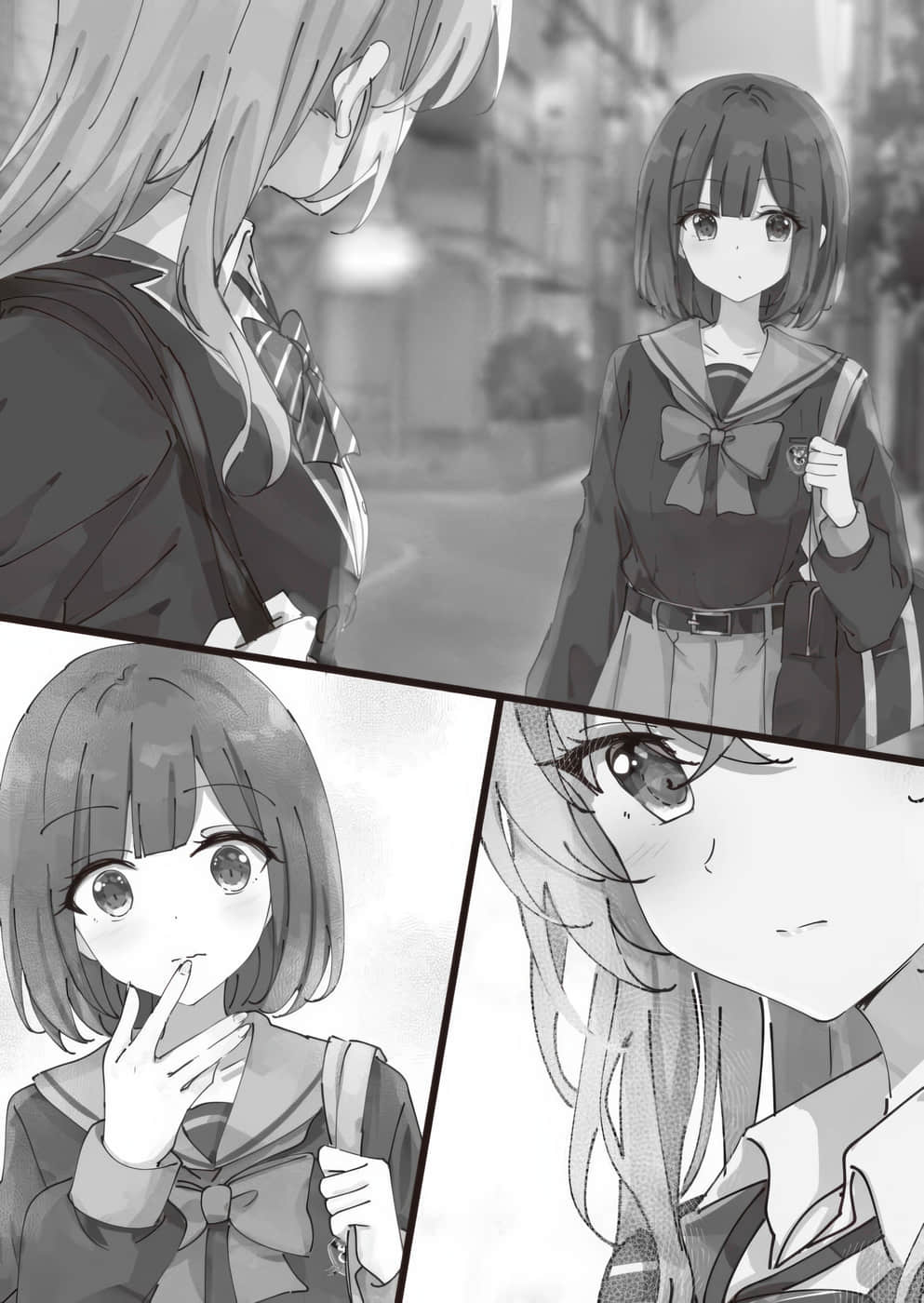 《被夾在百合之間的我,順勢劈腿了》5 第一話 秋風、新的邂逅插圖(1)