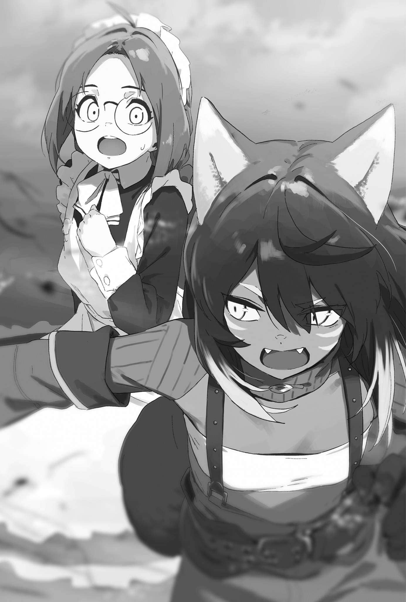 《身爲女僕這是當然的。 ～遭受誣陷的萬能女僕決定踏上旅途～》2 第2章 尋找月狼族！帝國首都桑達加德篇插圖（1）