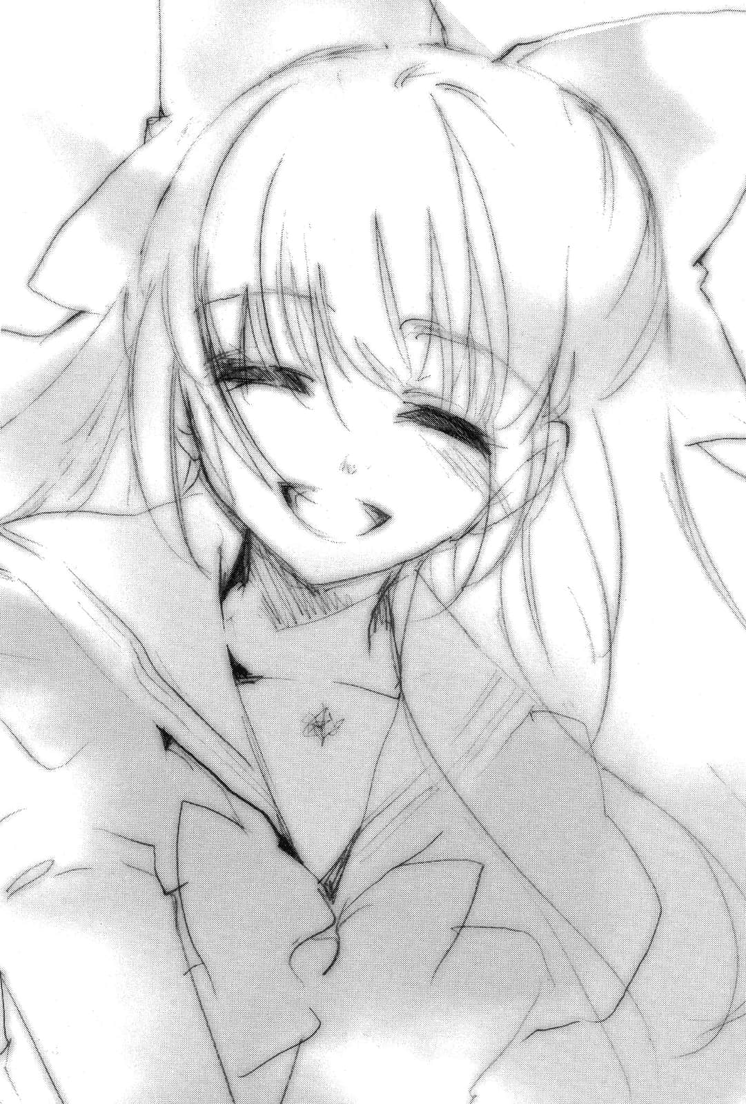 《虛軸少女》8 後記插圖（1）