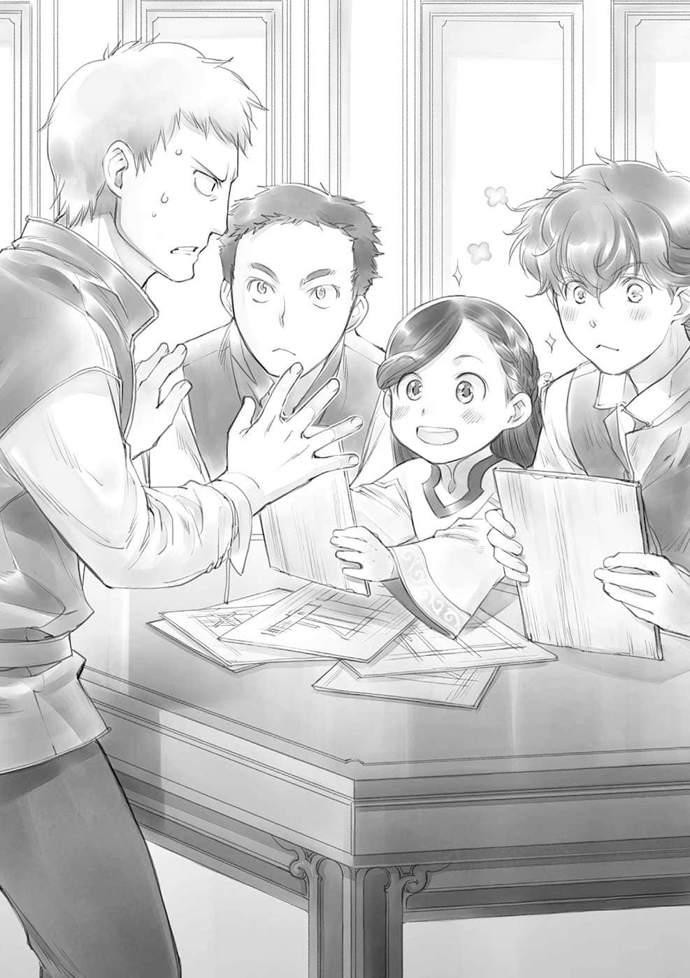 《小书痴的下克上 ～为了成为图书管理员不择手段～》3 领主的养女Ⅲ 古腾堡集结插图（1）