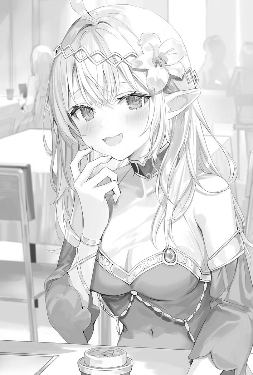 《不時輕聲地以俄語遮羞的鄰座艾莉同學》6 插圖（7）