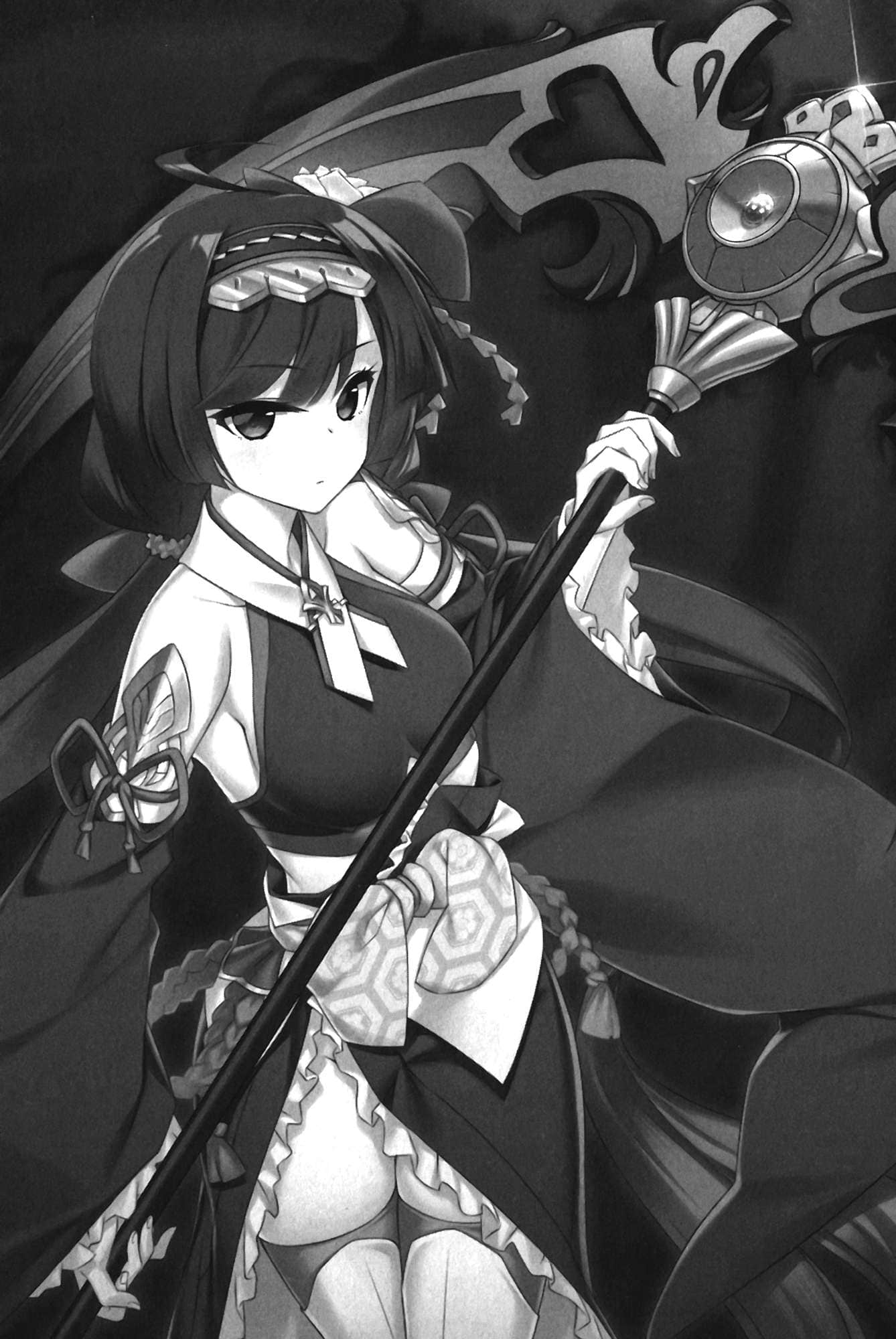 《魔弹之王与冻涟的雪姬》1 4 黑弓插图(1)