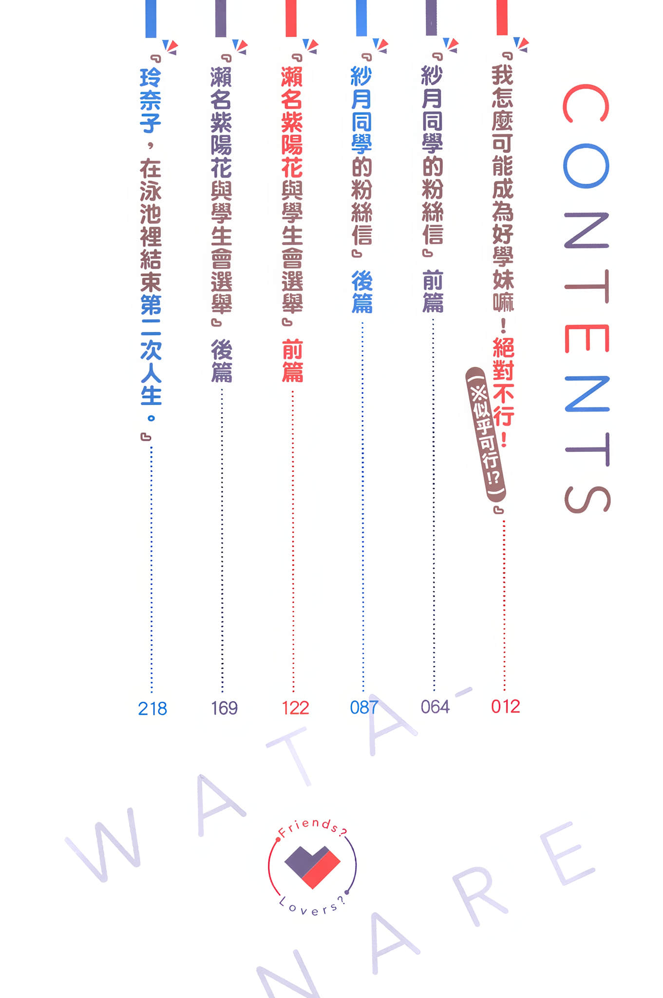 《我們不可能成爲戀人！絕對不行。 (※似乎可行？)》我們不可能成爲戀人！絕對不行。 (※似乎可行？) 短篇集 插圖（5）