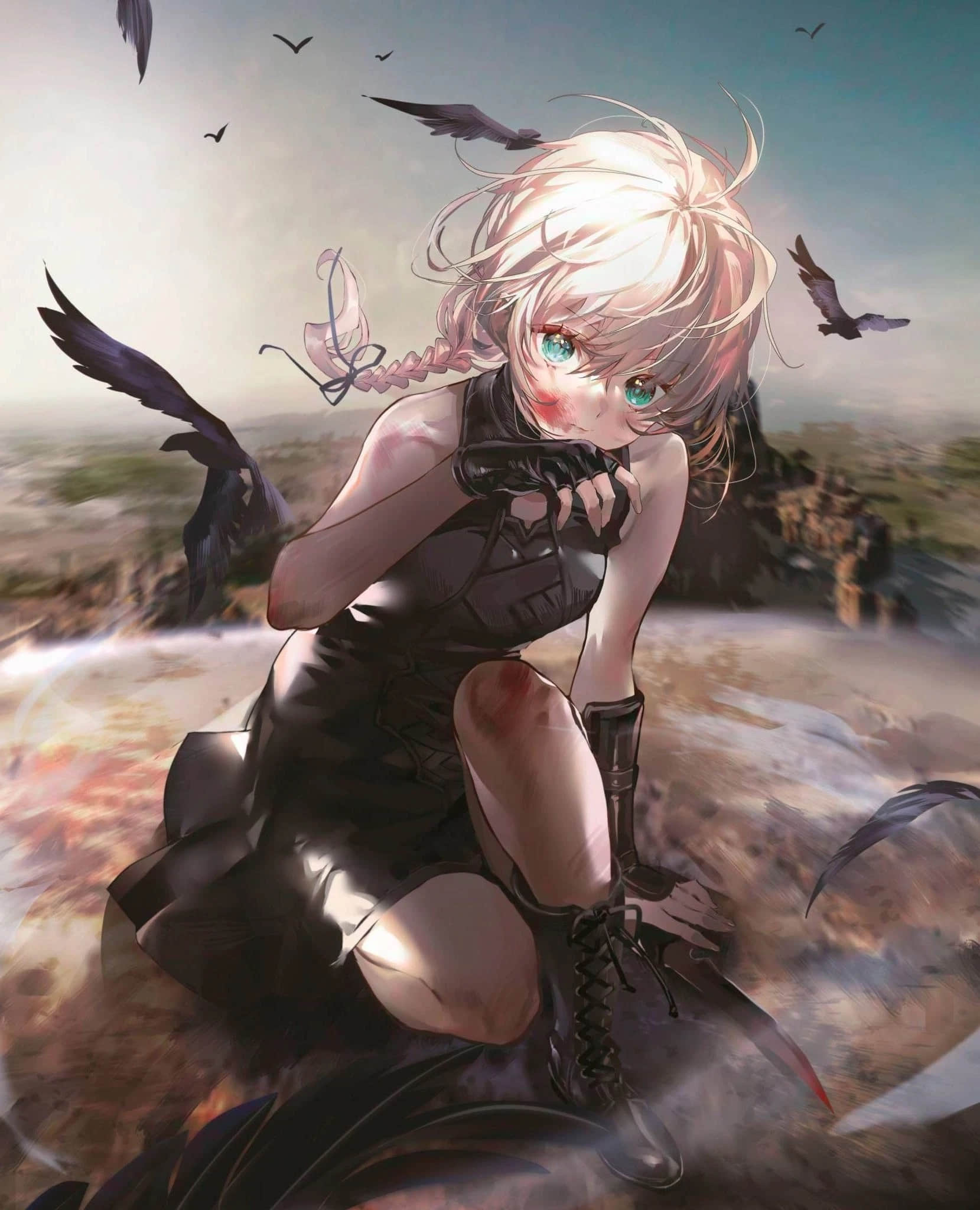 《身爲女性向遊戲的女主角挑戰最強生存劇》VII 第二部 學園篇 鐵之薔薇姬 插圖（3）