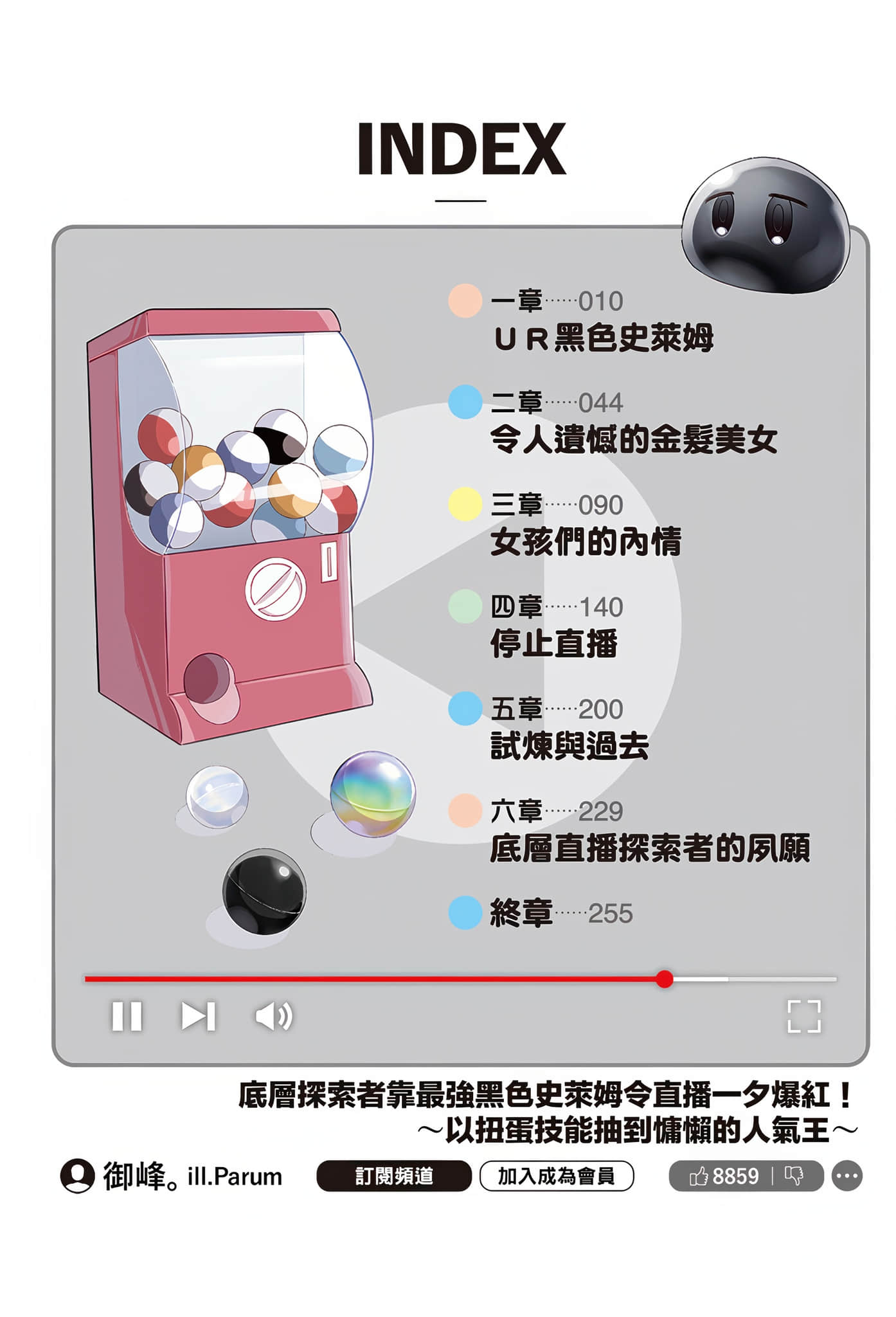 底层探索者靠最强黑色史莱姆令直播一夕爆红！ ～以扭蛋技能抽到慵懒的人气王～小说插图（13）