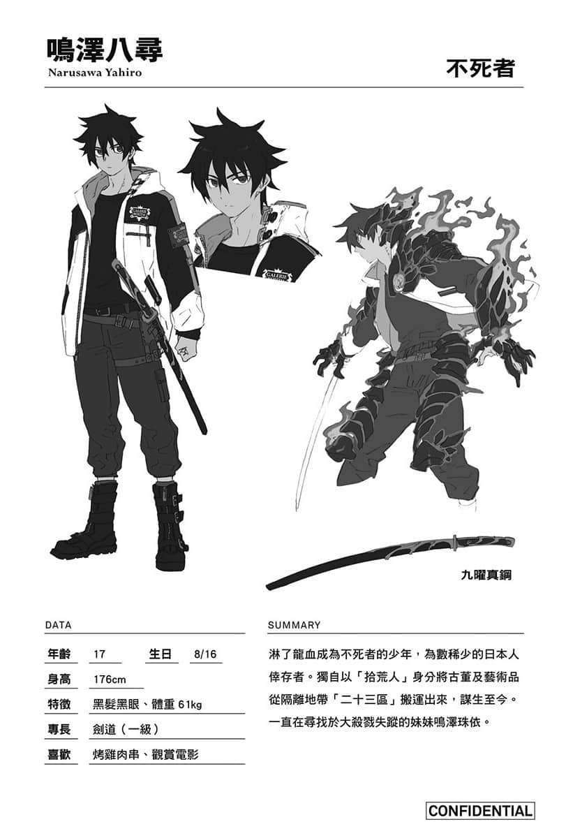 《虚位王权》5 天崩之刻 人物档案和设定插图（1）