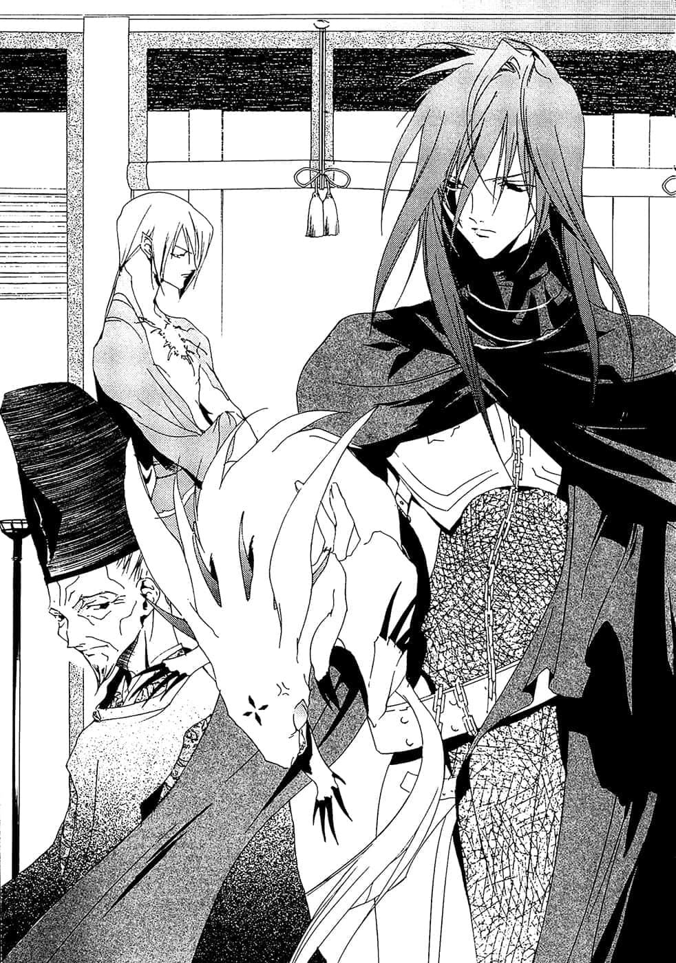 《少年陰陽師》3 鏡子的牢籠 第九章插圖（1）
