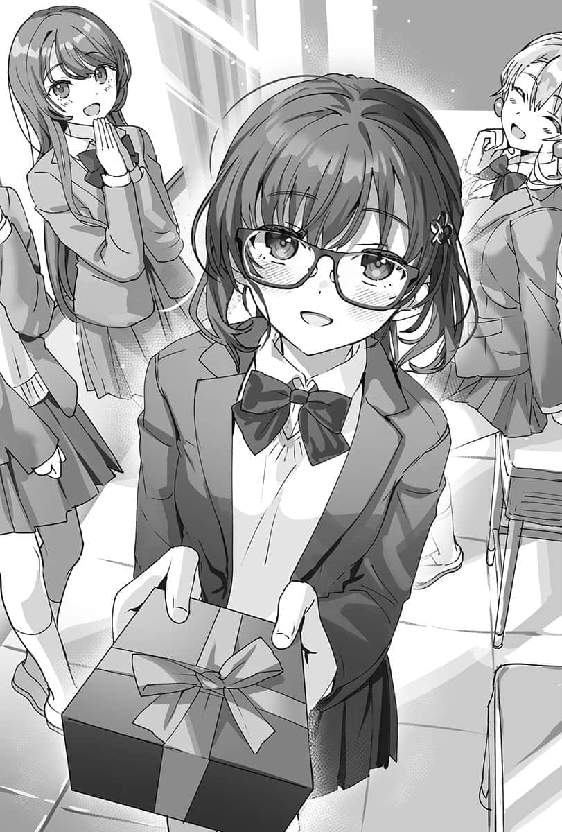 《【好消息】我的不起眼未婚妻在家有够可爱。》7 第8话【2月14日】在学校很不起眼的结花做出一生一次的表白【Q人节】插图(2)