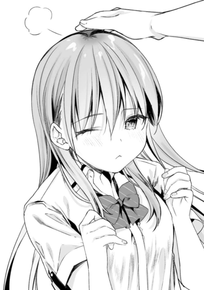妹妹的美少女朋友是个不谙世事的不良JK 照顾她后反倒缠上了我小说插图（12）